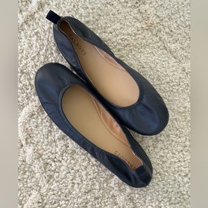 Talbots Navy Flats 10.5